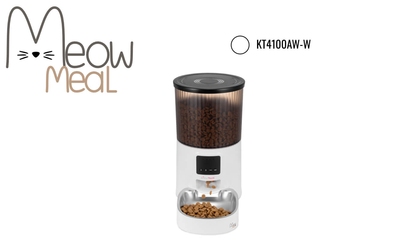 MeowMeal Duo KT4100AW-W